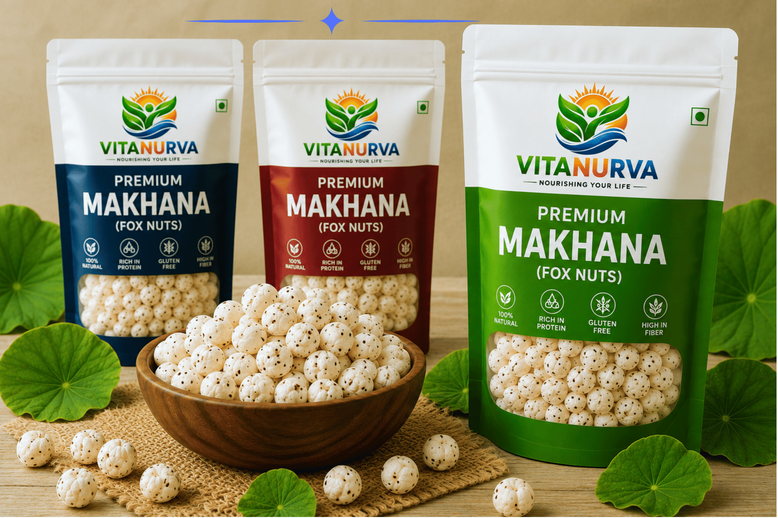 Premium Plain Makhana
