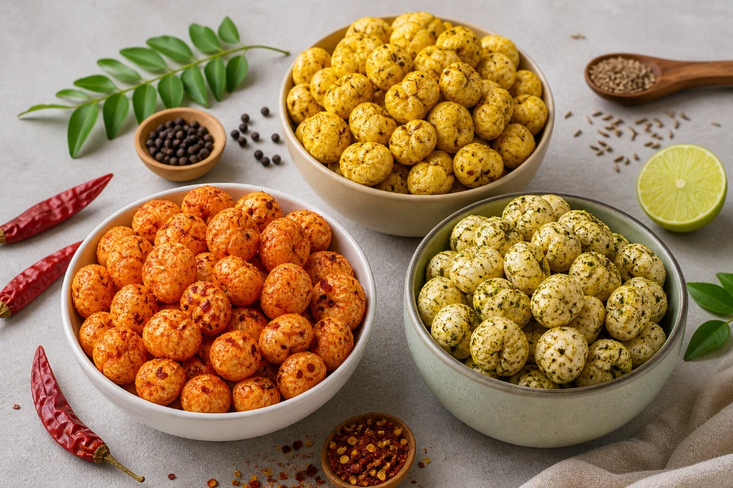 flavoured-makhana-peri-peri-masala-pudina